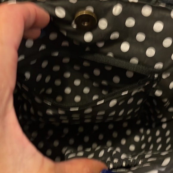 Straw & twisted cane handled petite hand bag - Picture 4 of 8